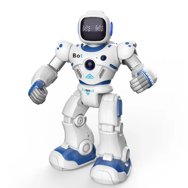 Large Interactive RC Robot for Kids Smart Educational Toy with Voice Control and Programmable APP