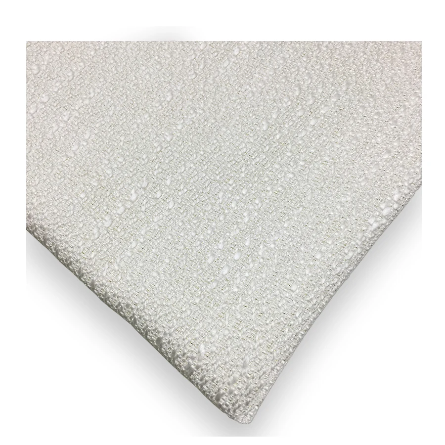 
Fashion wholesale knitted antipilling polar fleece tweed woolen coat fabric 