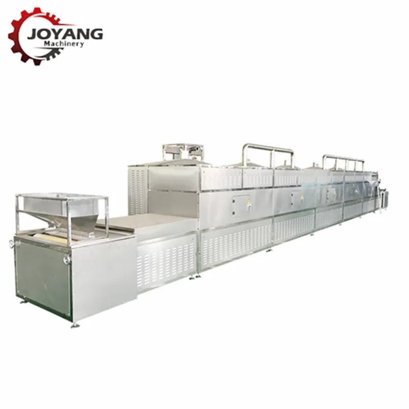 High Capacity Easy Control Black Soldier Fly Larvae Microwave Drying Equipment
