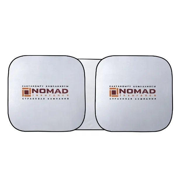 Top Selling Advertising Sunshade Silk-screen Printing Car Sun Shade