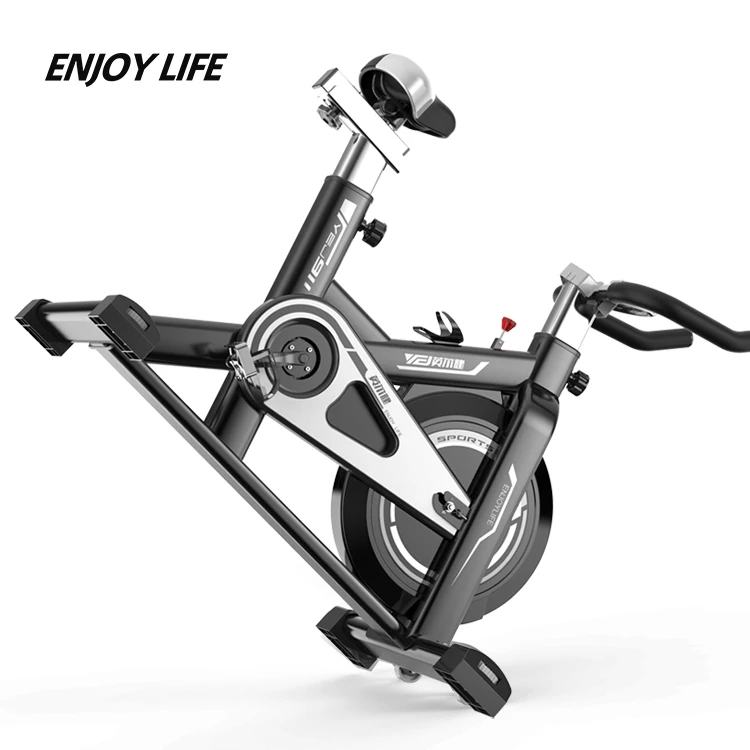 OEM indoor cycling sports four-way adjustable seat exercise spin bike