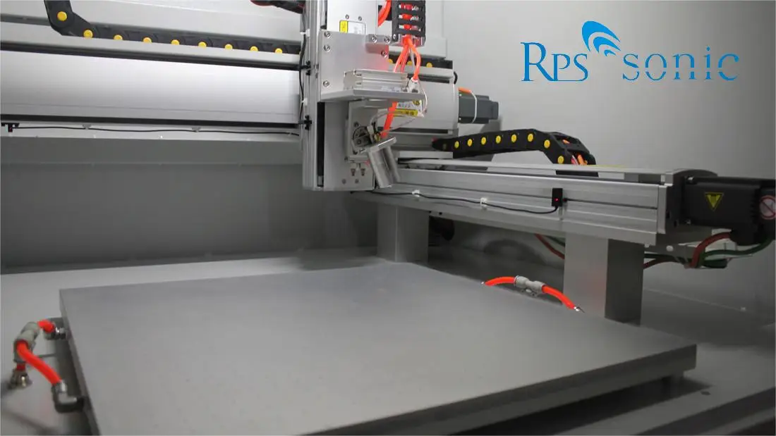 High Efficiency Industry Ultrasonic Atomization Machine ultrasonic Spray Nozzle for electronic components coating