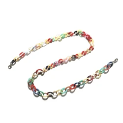 Acetate Accessories Eyewear Chains Elegant Factory Eco-Friendly Acrylic Glasses Chain Croakie Unisex Office Eyeglasses Chains