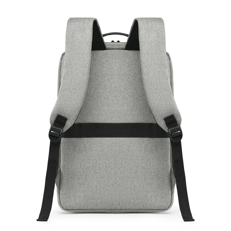 Factory supplied durable customized logo large capacity PU Hiking Laptop backpack