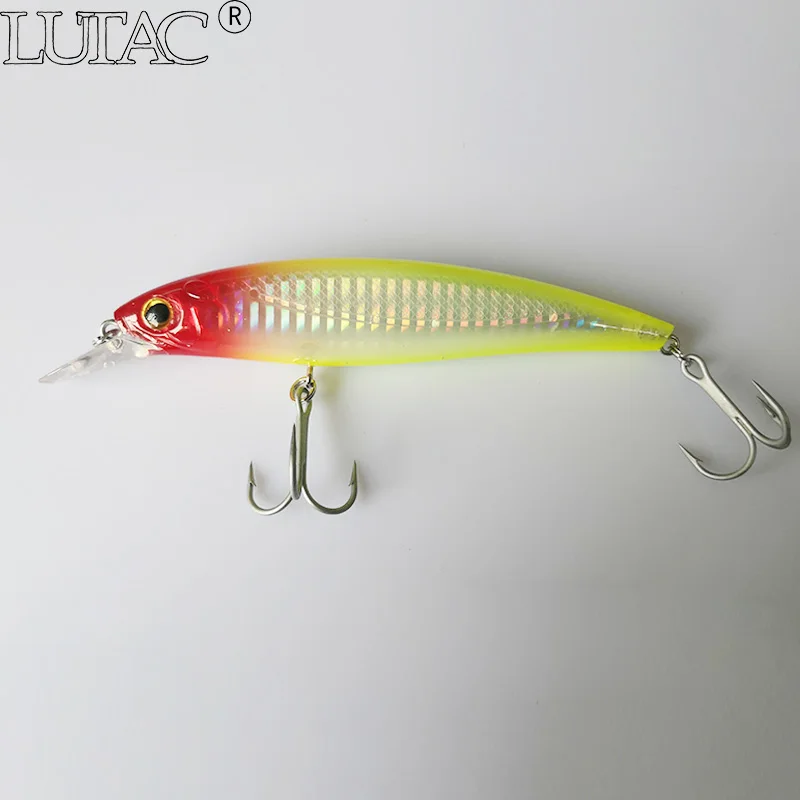 Приманка Lutac LM03A 115 мм, 25 г, приманка в виде гольяна, твердая приманка, искусственная приманка в виде гольяна, приманка для троллинга рыбы