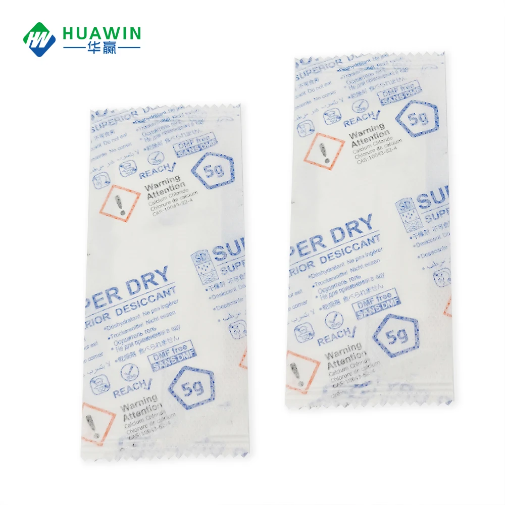 
Top Selling Dry Moisture Absorption Calcium Choride Desiccant Pack 