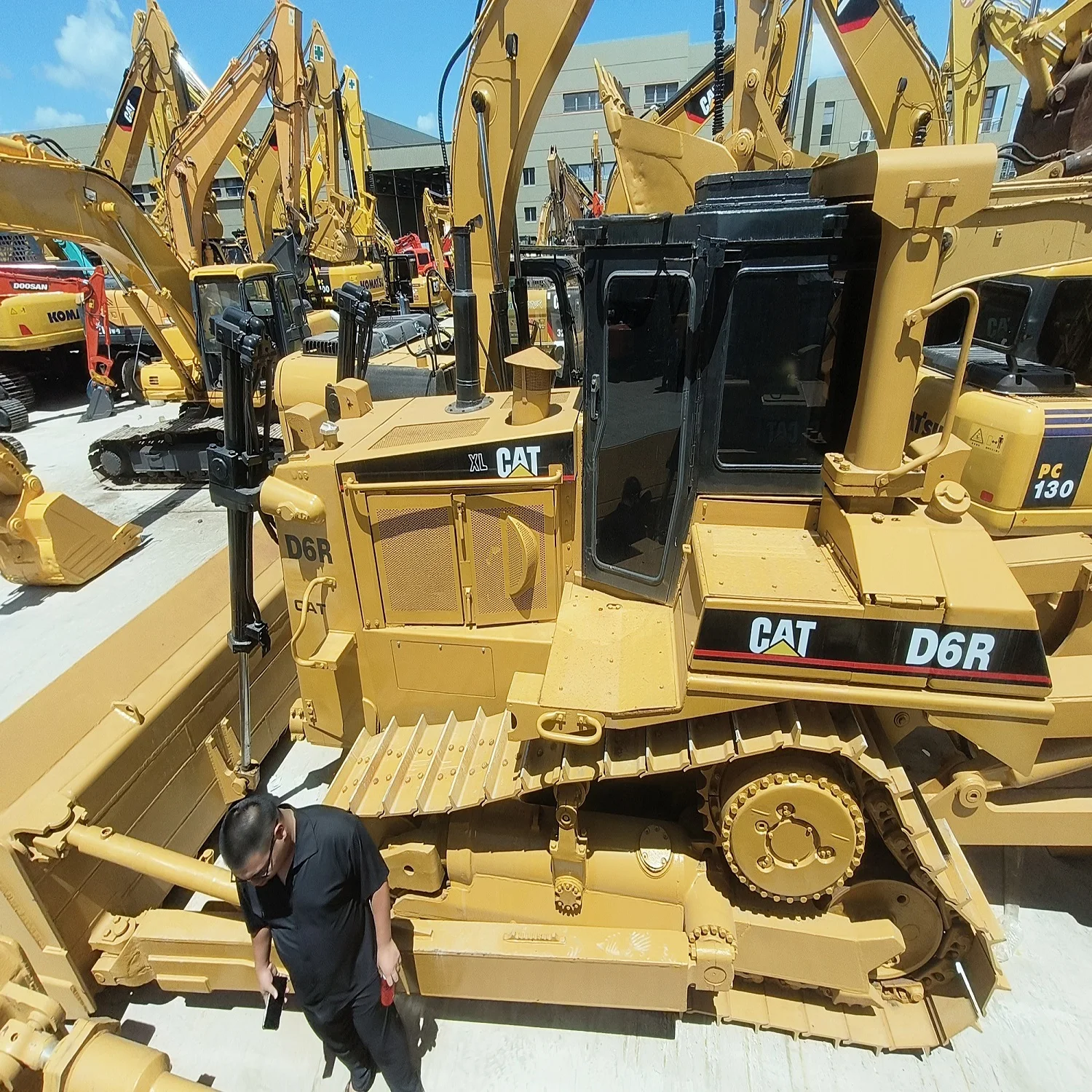 High quality original  japan caterpillar bulldozer D6 used CAT construction machine  used cat bulldozer used bulldozer used D6