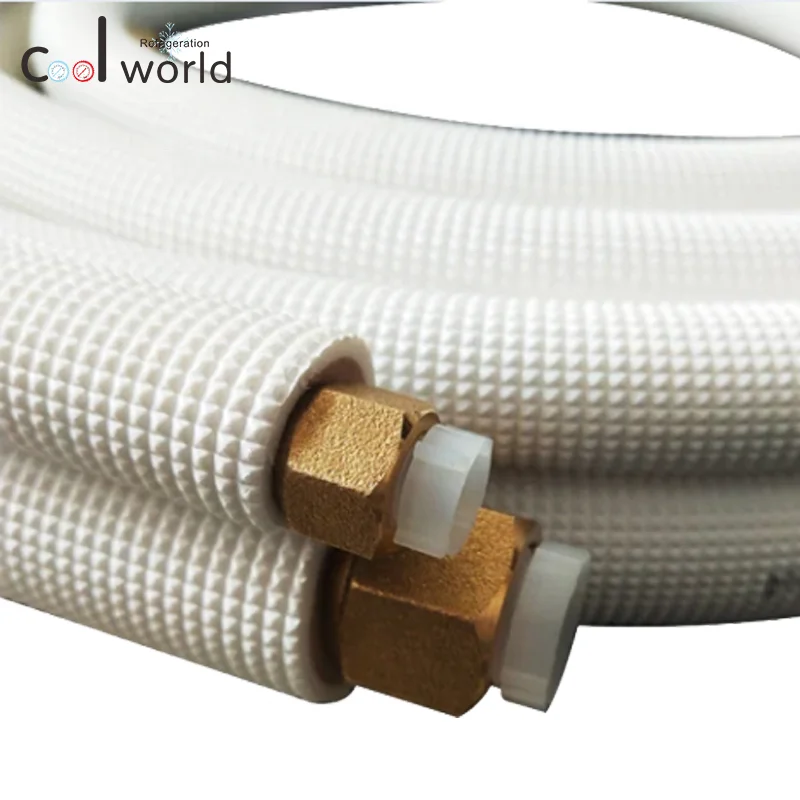 pair coils insulated copper tube copper pipe for air conditioner