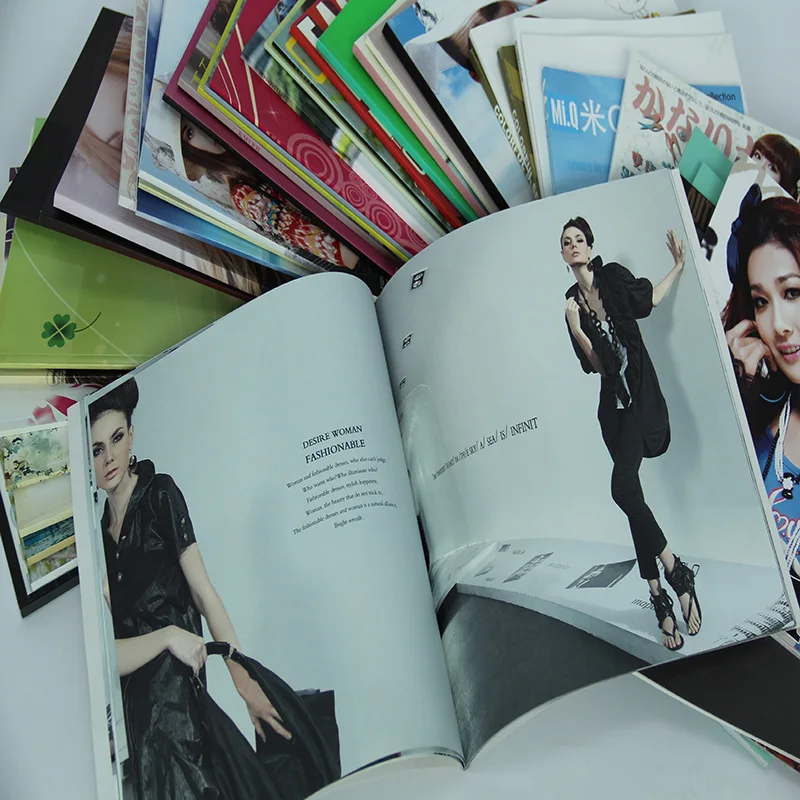 Customized Printing Story Publishing Booklet Magazine Brochures Leaflet Catalog Paper Book Printing
