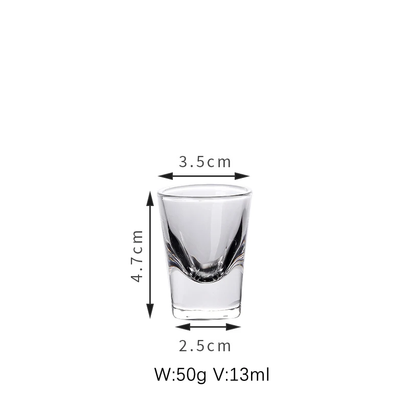 Shot Glasses Bulk 2 oz Heavy Base Shot Glass Set Mini Clear Cups Small Drinking Glass Tequila for Vodka Whiskey Liquor