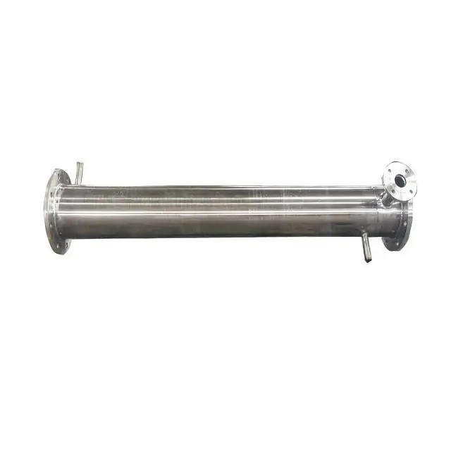Swimming Pool Heat Pump Titanium Tube Pvc Shell Heat Exchanger Aquarium Chiller Evaporator