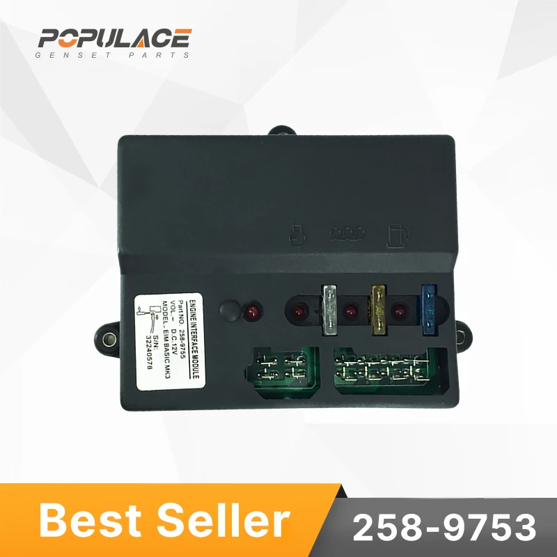 POPULACE engine control model power generator speed controller  12 v dc high quality interface module  eim basic mk3 258-9755