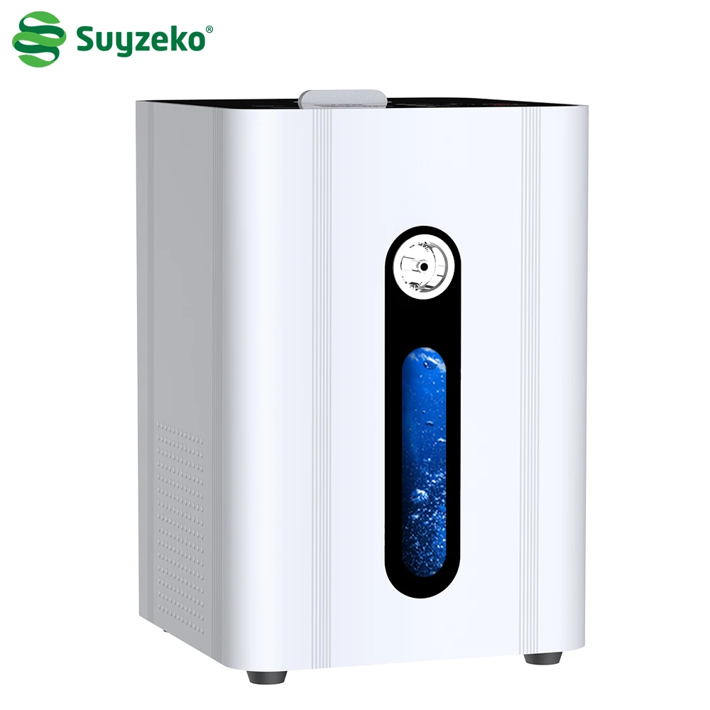 Suyzeko Free Sample Hydrogen Inhalation With Eye Mask Hydrogen Inhalation Machine SPE PEM 99.996%150ml/min H2 Inhalation Machine