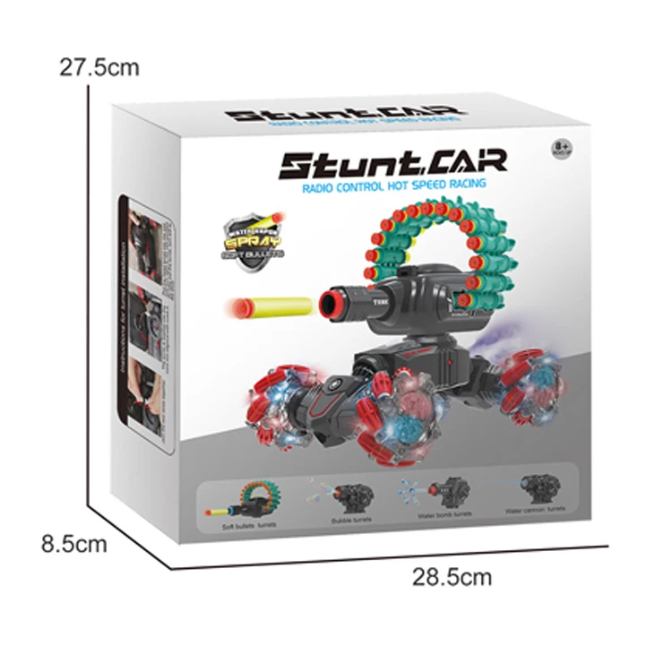 1/14 12 Channels Rc Car With Led Light 2.4G Radio Remote Control Finger Watch High-Speed Drift Car  Toys For Children Rc Car