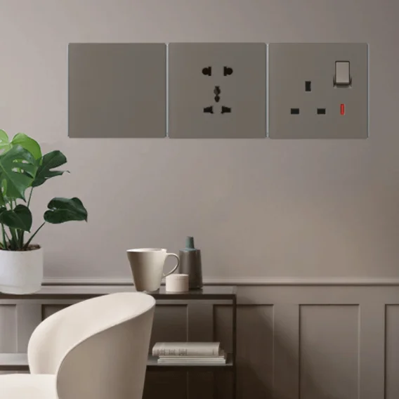 China sirode Modern luxury 1 gang 1 way Electric Wall Switch wholesale factory