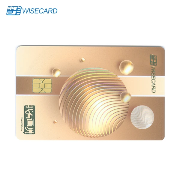 Factory Prepaid Visa Card J2A040 JAVA Jcop 21 - 36 40K Card with 2 Track/3 Track HICO Magnetic Stripe javacard