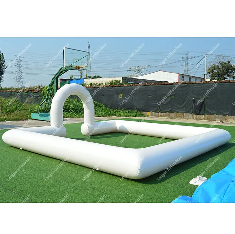 Indoor outdoor fun amusement park rides airtight inflatable bumper car race track arena