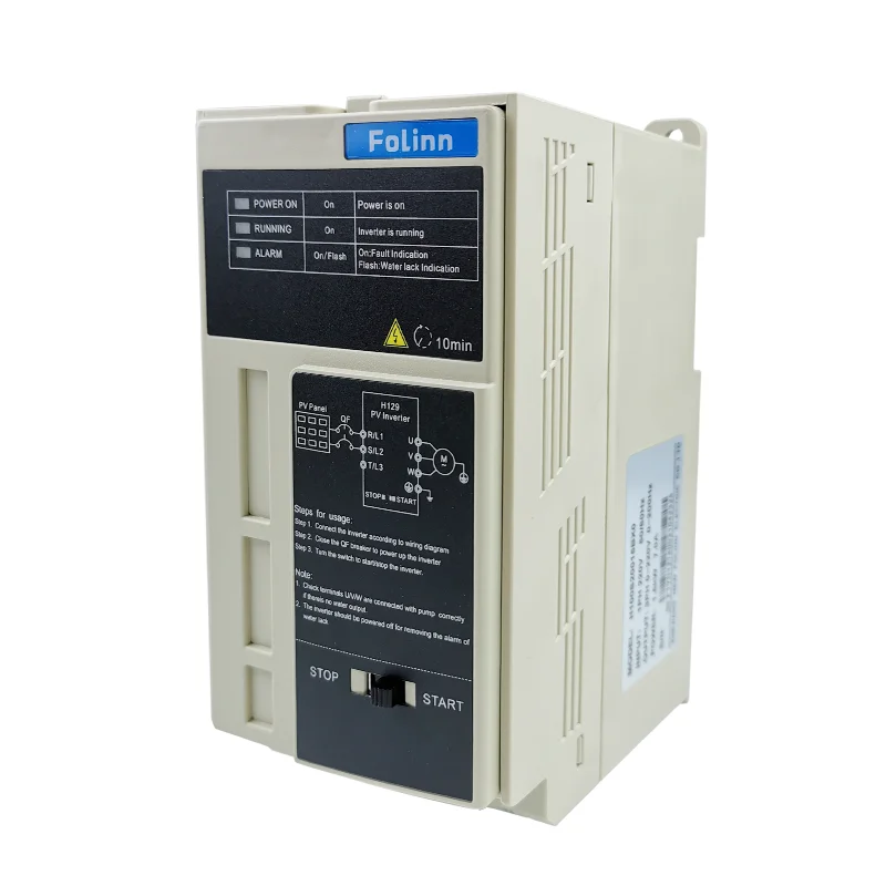 7.5KW Dc входной инвертор солнечного насоса сельскохозяйственная система откачки воды на солнечных батареях для переменного
