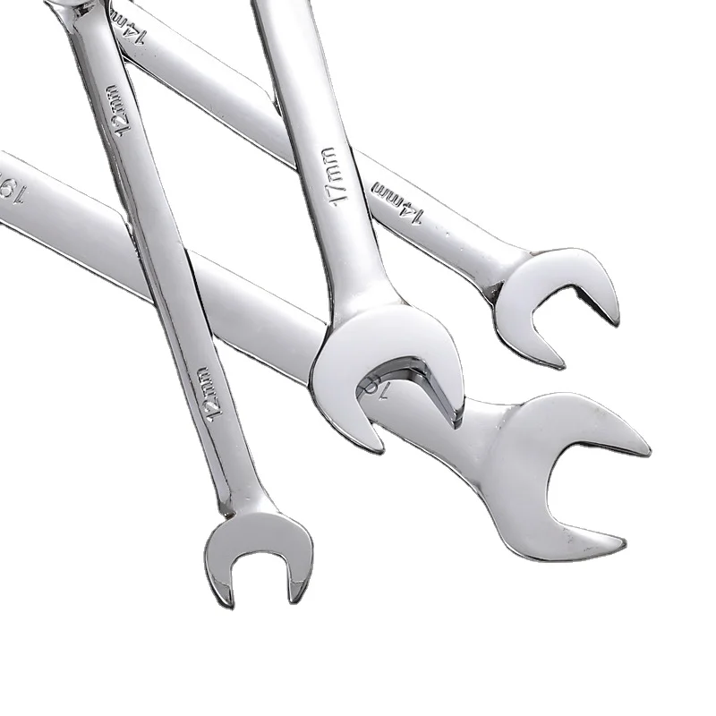 Hot Selling Metric Ring Wrench Tool and Double Open Ended Combination Wrench Spanner Combination wrench