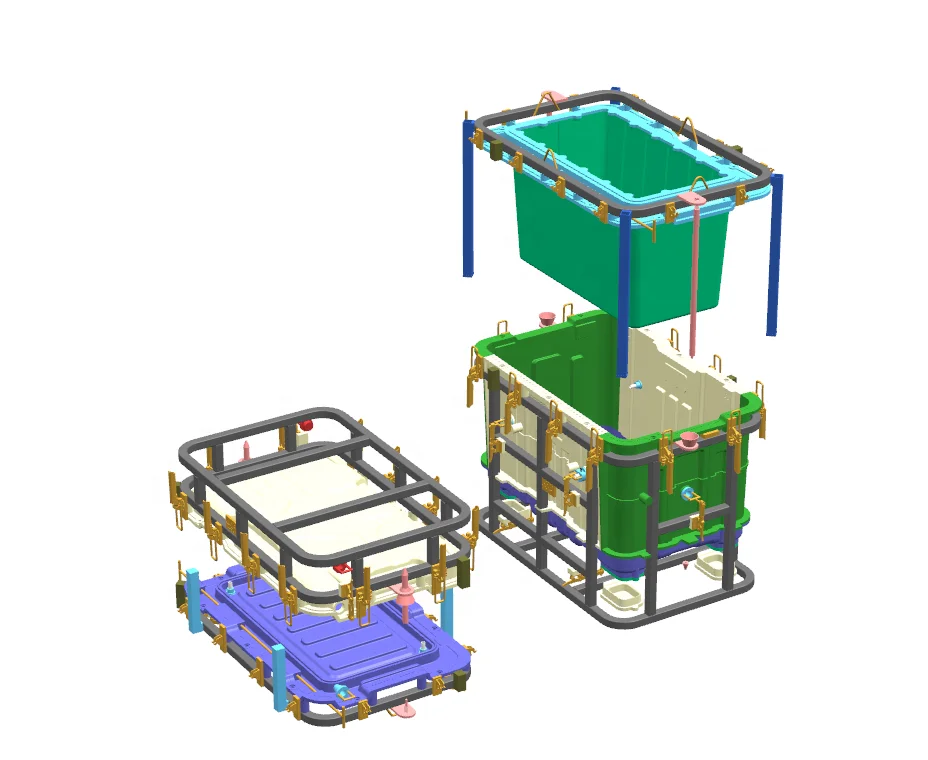 Rotational Mold Molding Manufacturer Plastic Mould Maker Custom Rotomolding Mould
