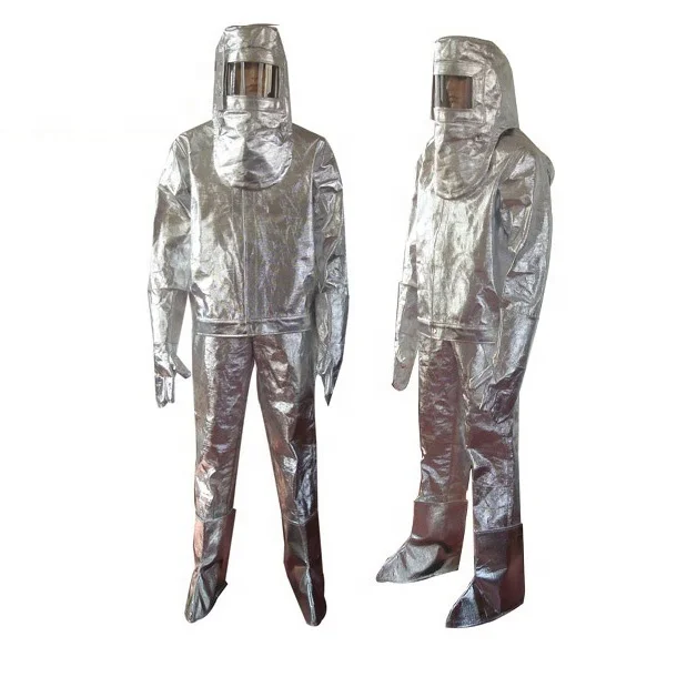 Новейшая технология изоляционный материал легкий алюминиевый Пожарный Костюм