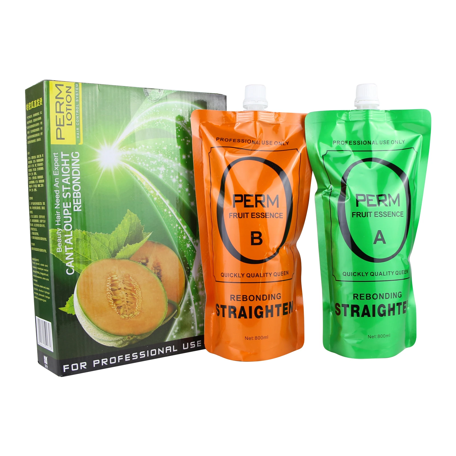 Factory Price One Step Hair Permanent Rebond Straightening Cream Hair Rebonding Smoothing Cream