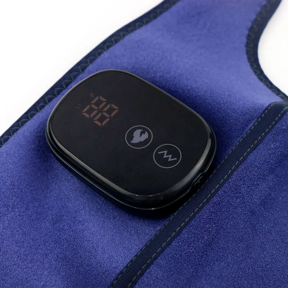 PSB New Rechargeable Electric Infrared Heating Knee Massage Pad Protection Wrap Knee Brace Warming Knee Protection Massager