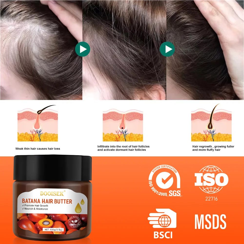 New Fashion 100% Pure Raw Batana Oil Butter Natural Organic Honduras Hair Regrowth Batana Oil For Hair Regrowth Treatment