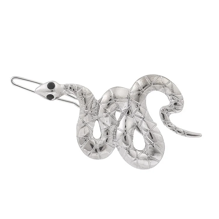 Factory direct sales alloy hairpin a word snake  retro serpentine hair clips