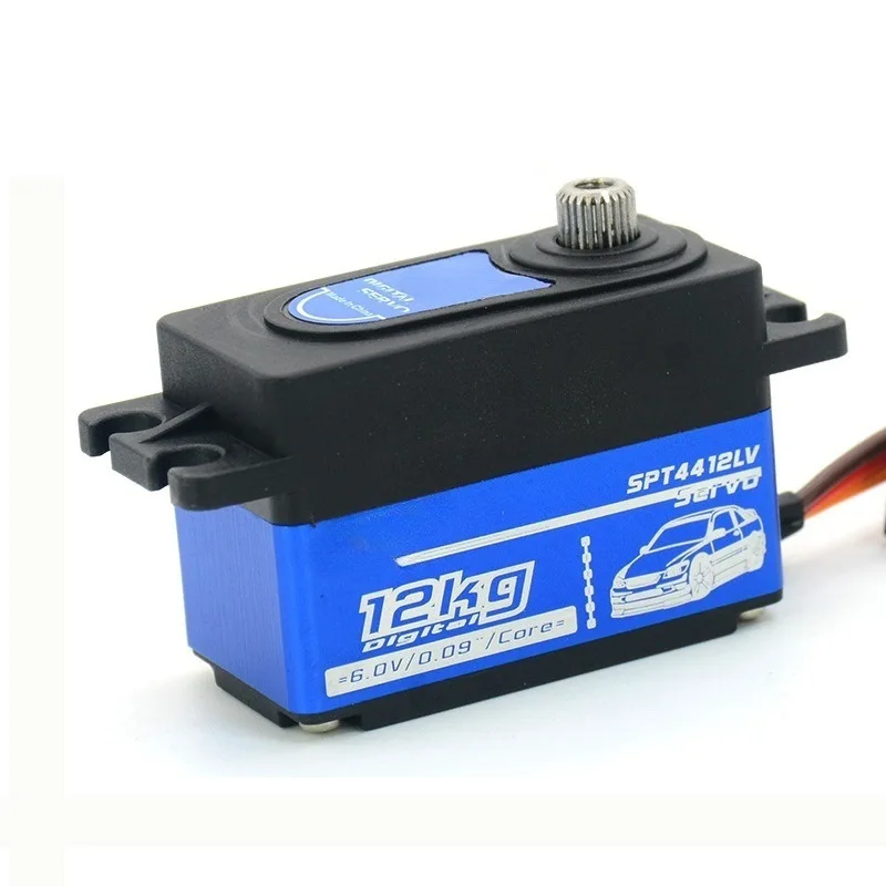 12KG High Torque Short Body Servo 1:10 Remote Control Drift RV Fixed Wing Model Robot