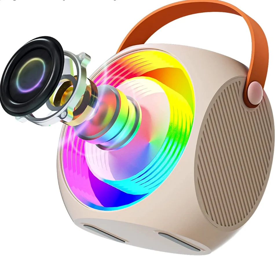 New Portable Party Wireless Speaker Mini Kids Karaoke Singing Handheld Ktv Karaoke Speakers Set