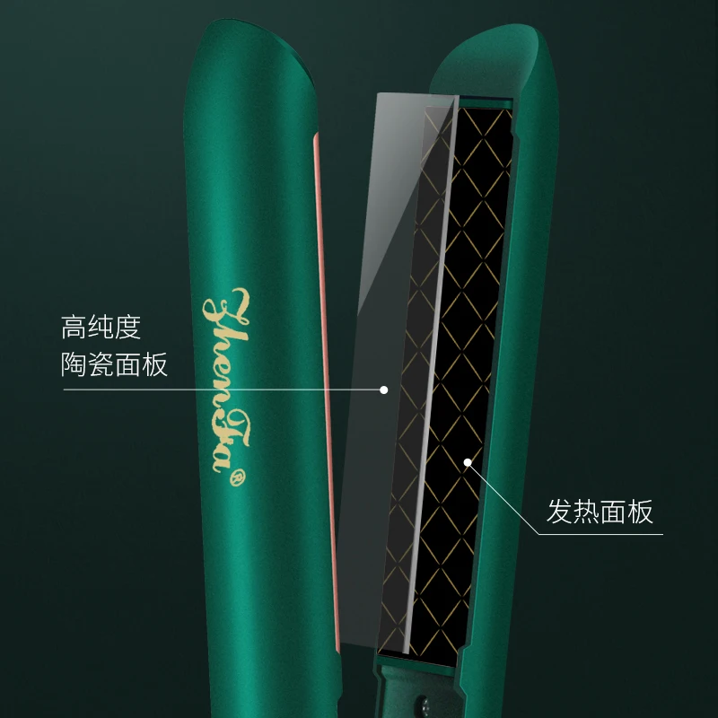 Hair Straightener ZF-9919 negative iron six temperature adjustment rotating power cord