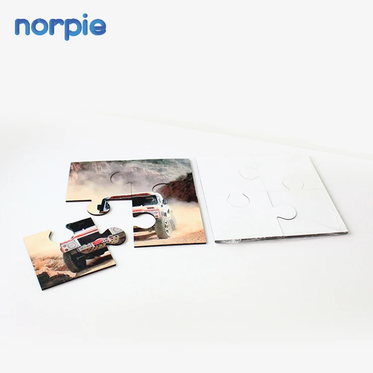 Wholesale High Quality Wood Printable MDF Jigsaw Puzzles for Sublimation Educational Toy