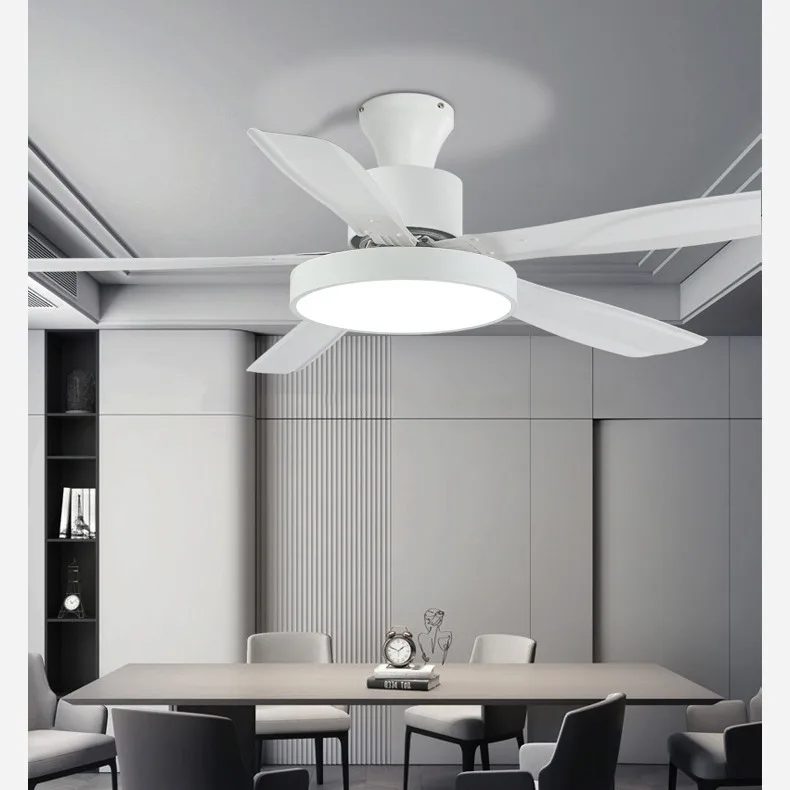 Beeman Smart Led Ceiling Fan 5 Blade Remote Controlled Electric Cooling Fan With Light