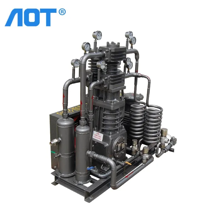 ZW-0.6/6-10 oil free compressor head/nitrogen compressor/compresor de aire