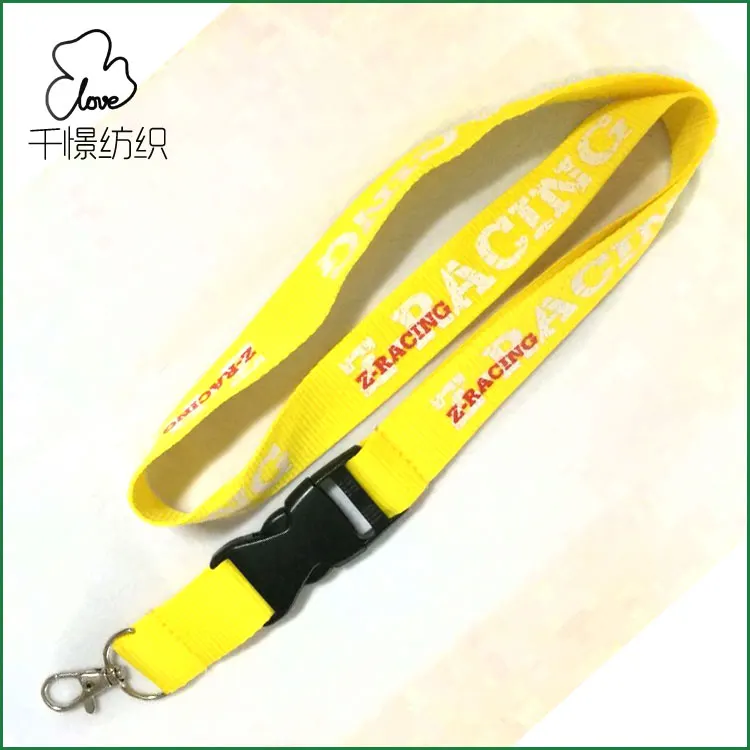 AL002 Manufacturer supply high quality logo print ID card hanging custom lanyards