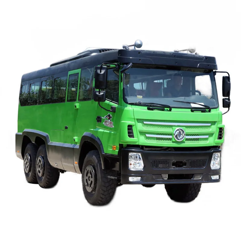 Hot Sale New And Used Dongfeng Coach Bus 25 Seats Acummins Euro 2 Ll-terrain Rugged Coach Vehicle