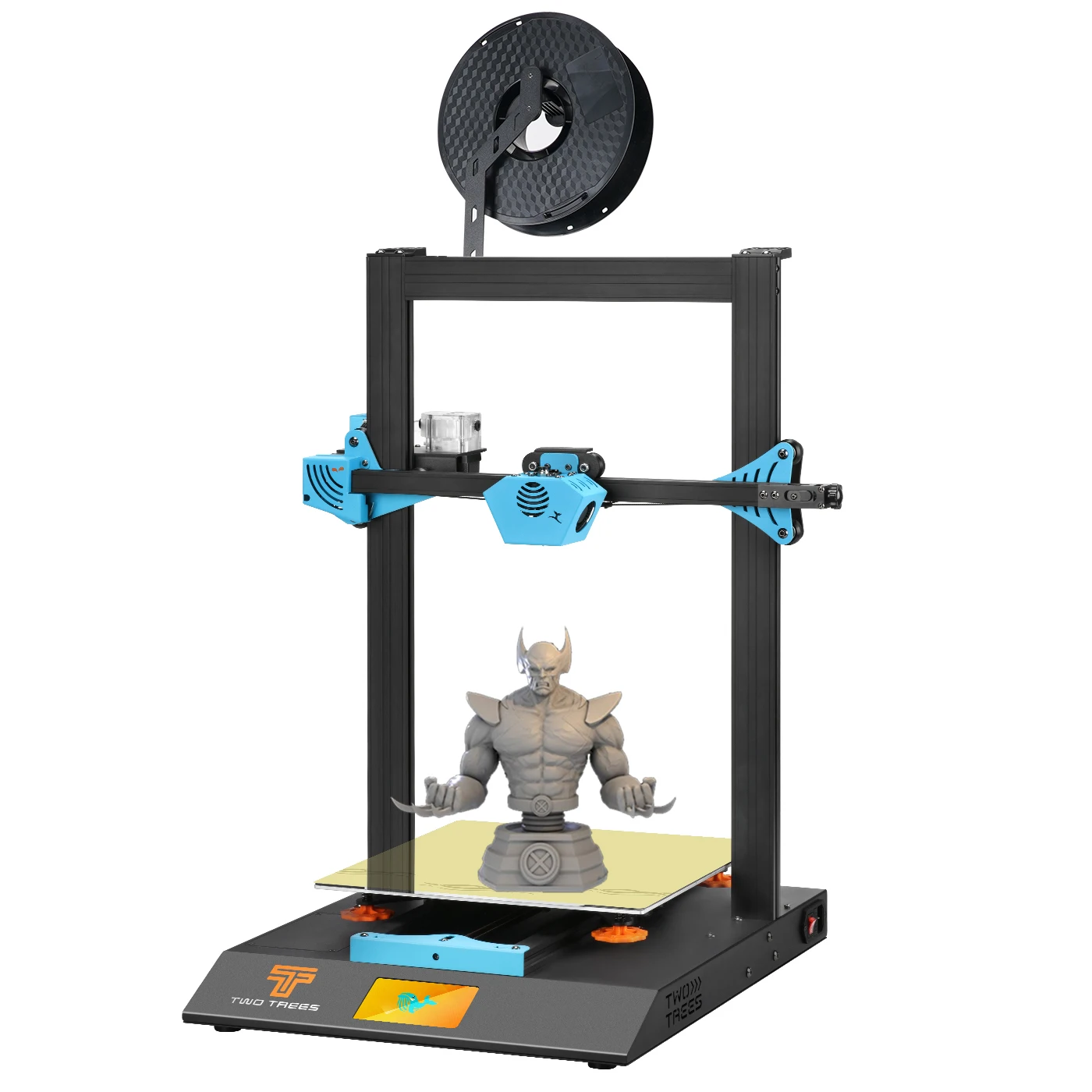 TWOTREES 2022 new Blu-5 Metal 3D Printer Aluminum Extrusion Frame the most cost-effective 3D printing solution printers