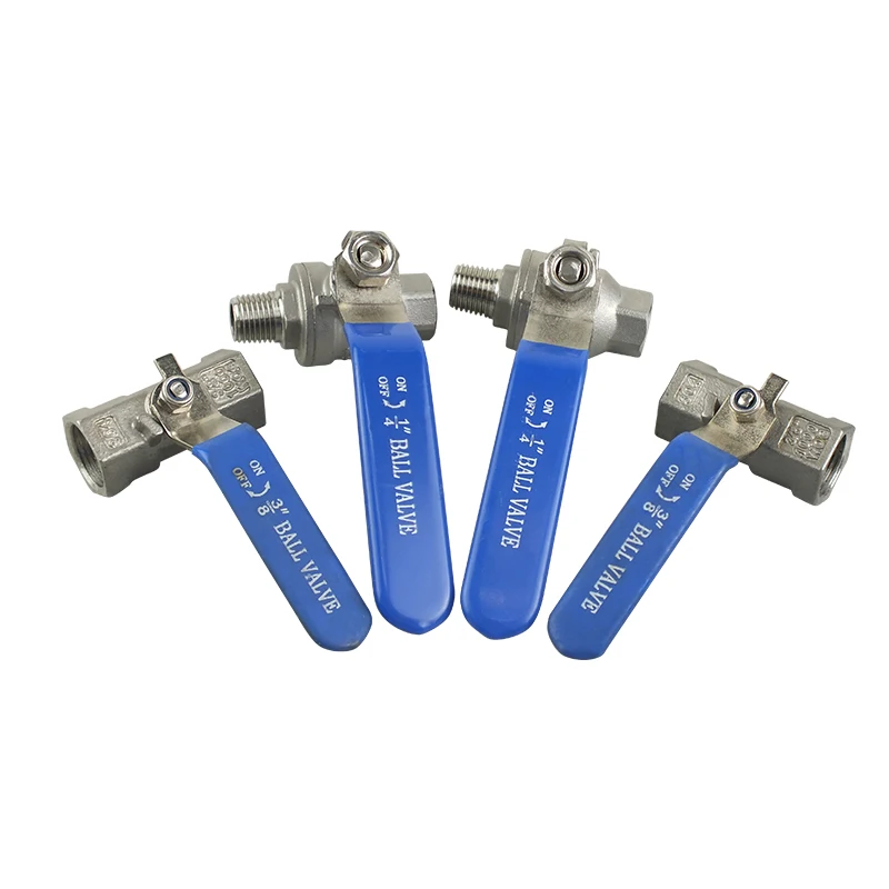 Stable Supply of 304 Stainless Steel Material Ball Valve High Pressure Resistant Long Handle Short Handle Switch Ball Valve