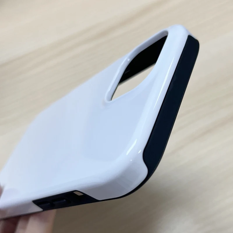 Glossy Matte  3D 2 in 1 Coated Sublimation Phone Cases Covers for iphone 15