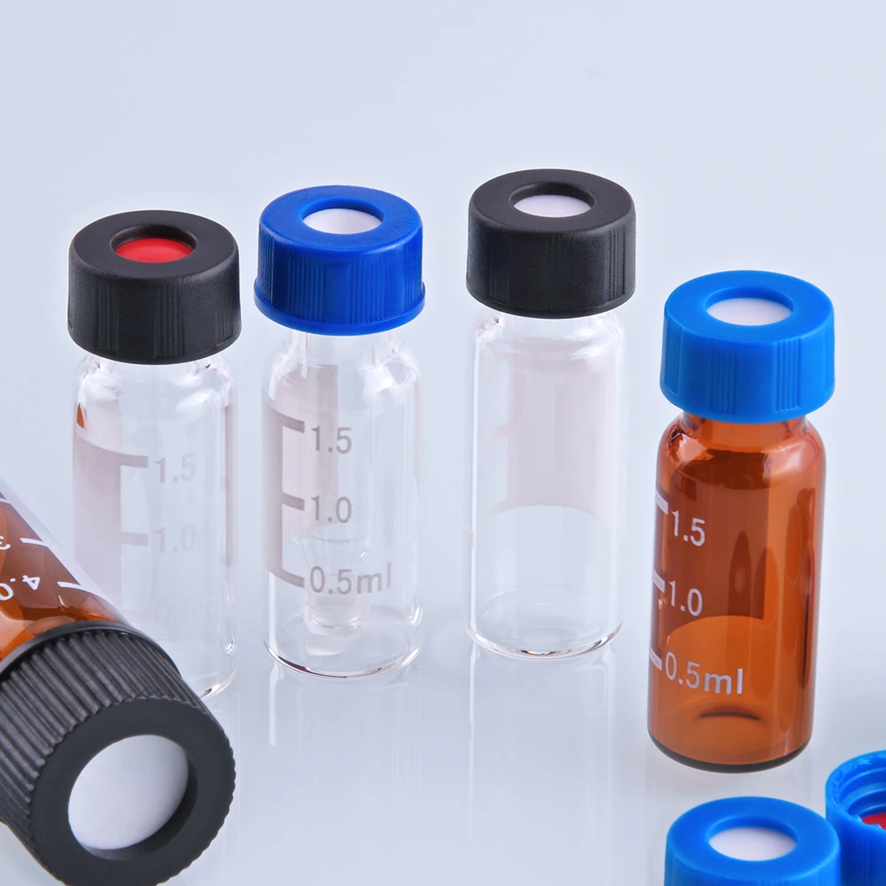 2ml 9-425 Glass Screw Top Vial for Agilent HPLC Vial Sample Chromatography Autosampler Vial