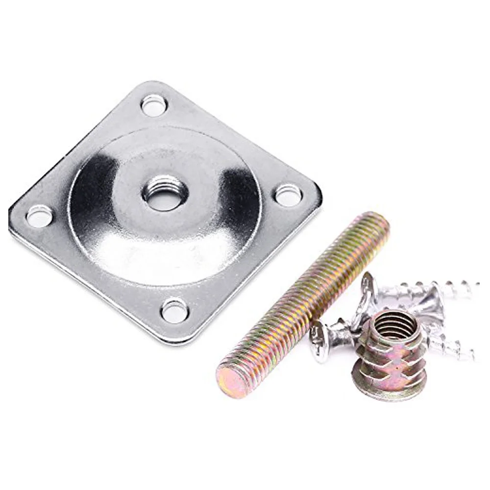 Custom Fixing Leg Mounting Plates For Furniture Parts