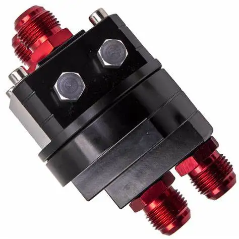 CNC Custom Universal Aluminum Engine Transmission Oil Cooler Single Oil Filter Sandwich Plate Adapter