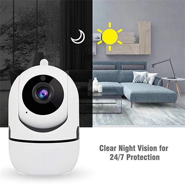 
1080p surveillance 2mp security indoor night vison ip indoor security smart HD cctv camera wireless network tracking 