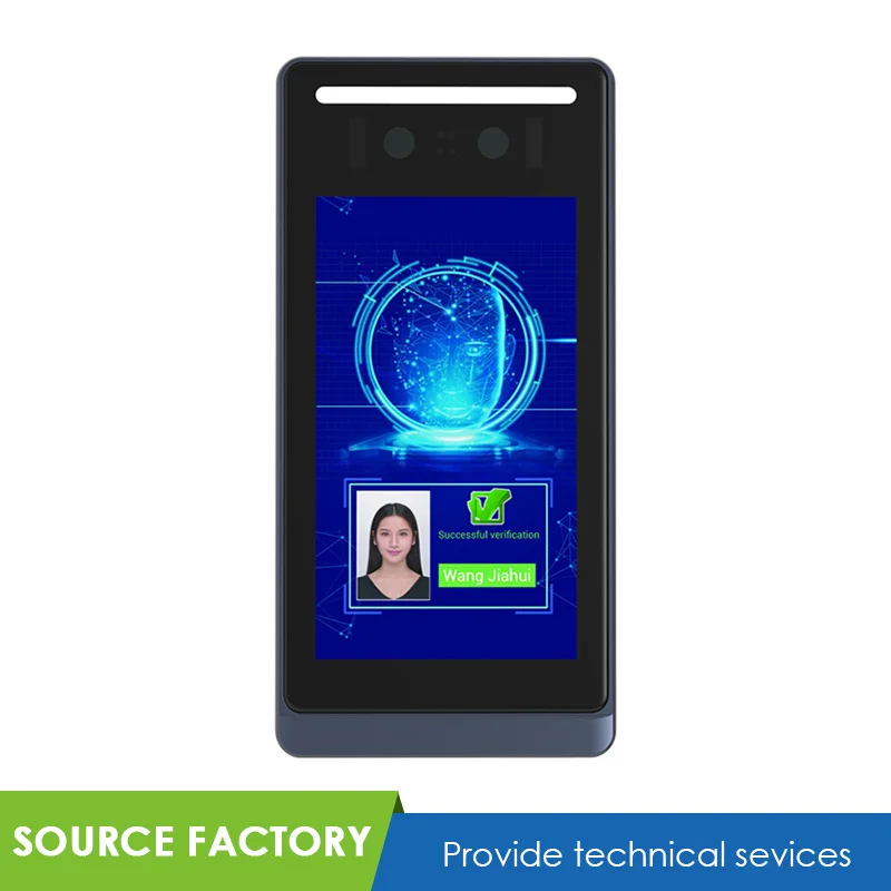 5 inch Facial Recognition attendance Smart Biometric Face Recognition Device Control Access for Hotel