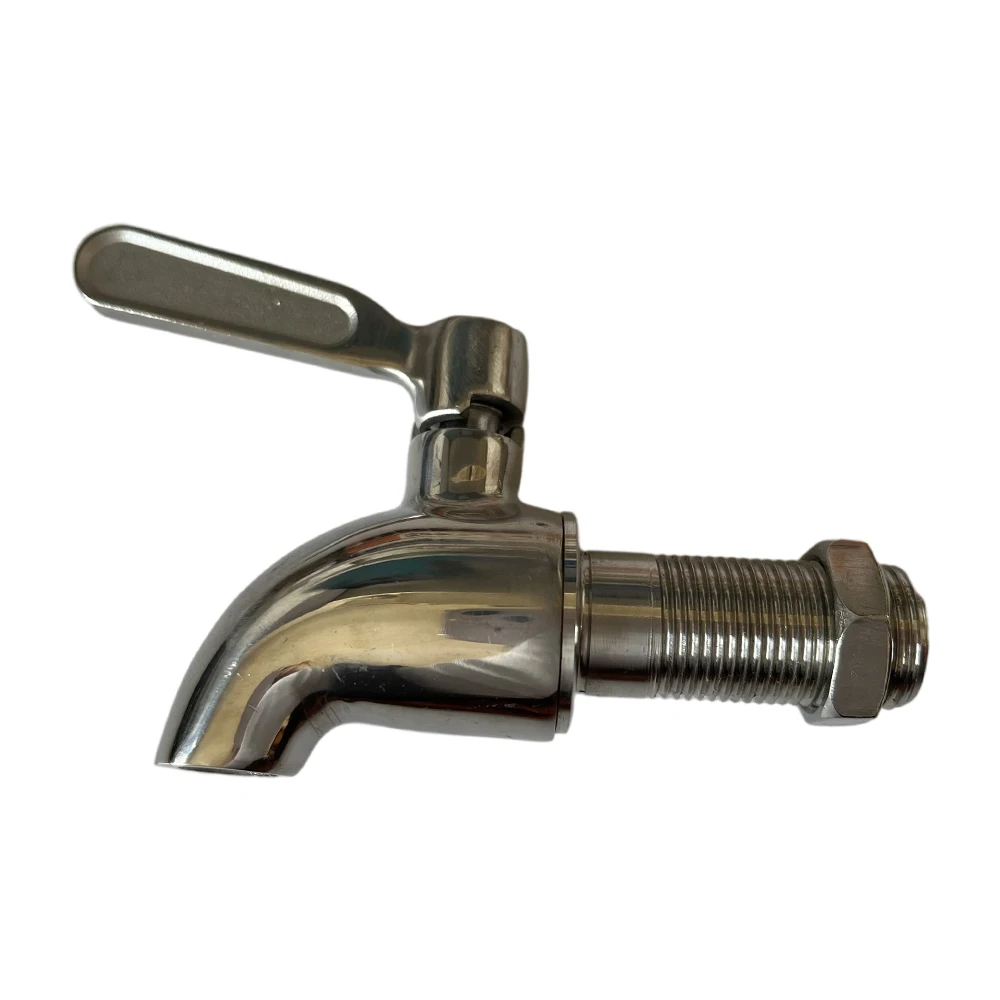 China SUS304 Stainless Steel Spigot Faucet for Wine Barrel Beverage Drink Dispenser Tap