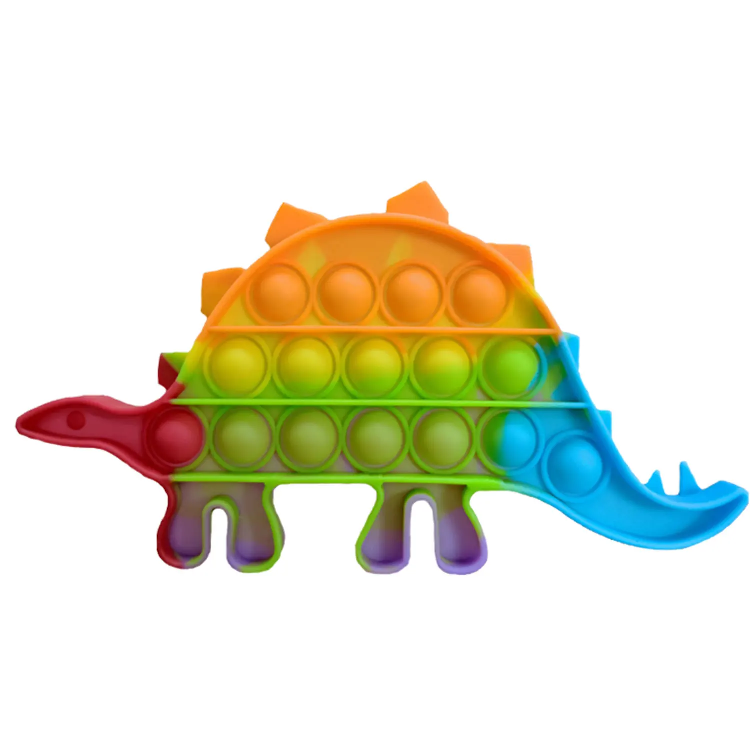 Pop Fidget Toys Unicorn and Dinosaur Push Pop Bubble Sensory pointless Game Poppi Toys Kits  for Kids Adults stress relief fidget pop toys