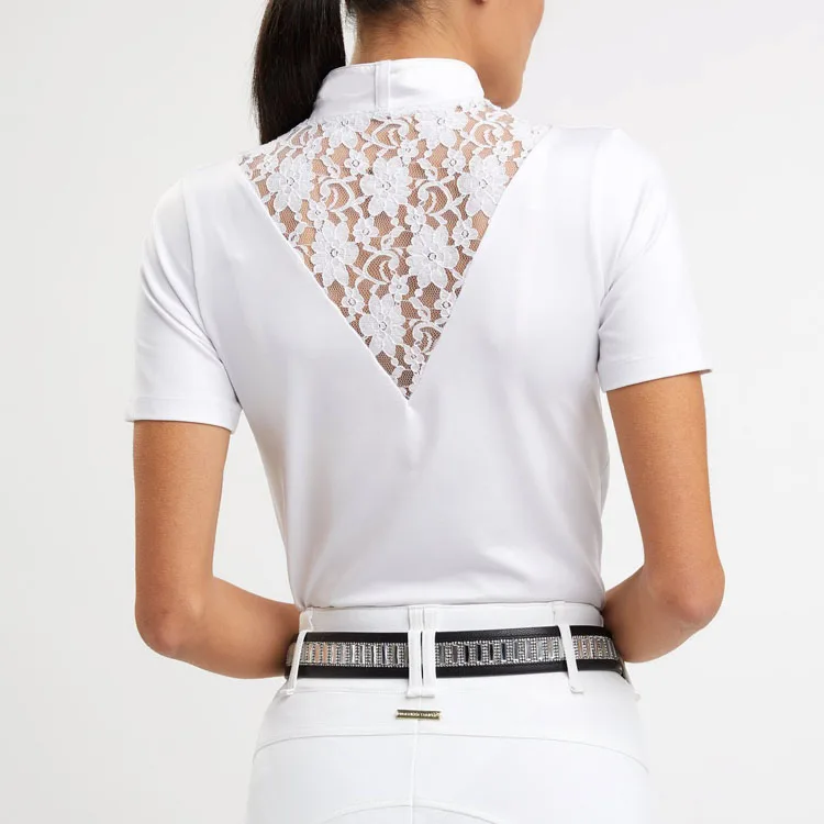 Hot selling long sleeve women fashion equestrian clothing apparel horse riding base layer