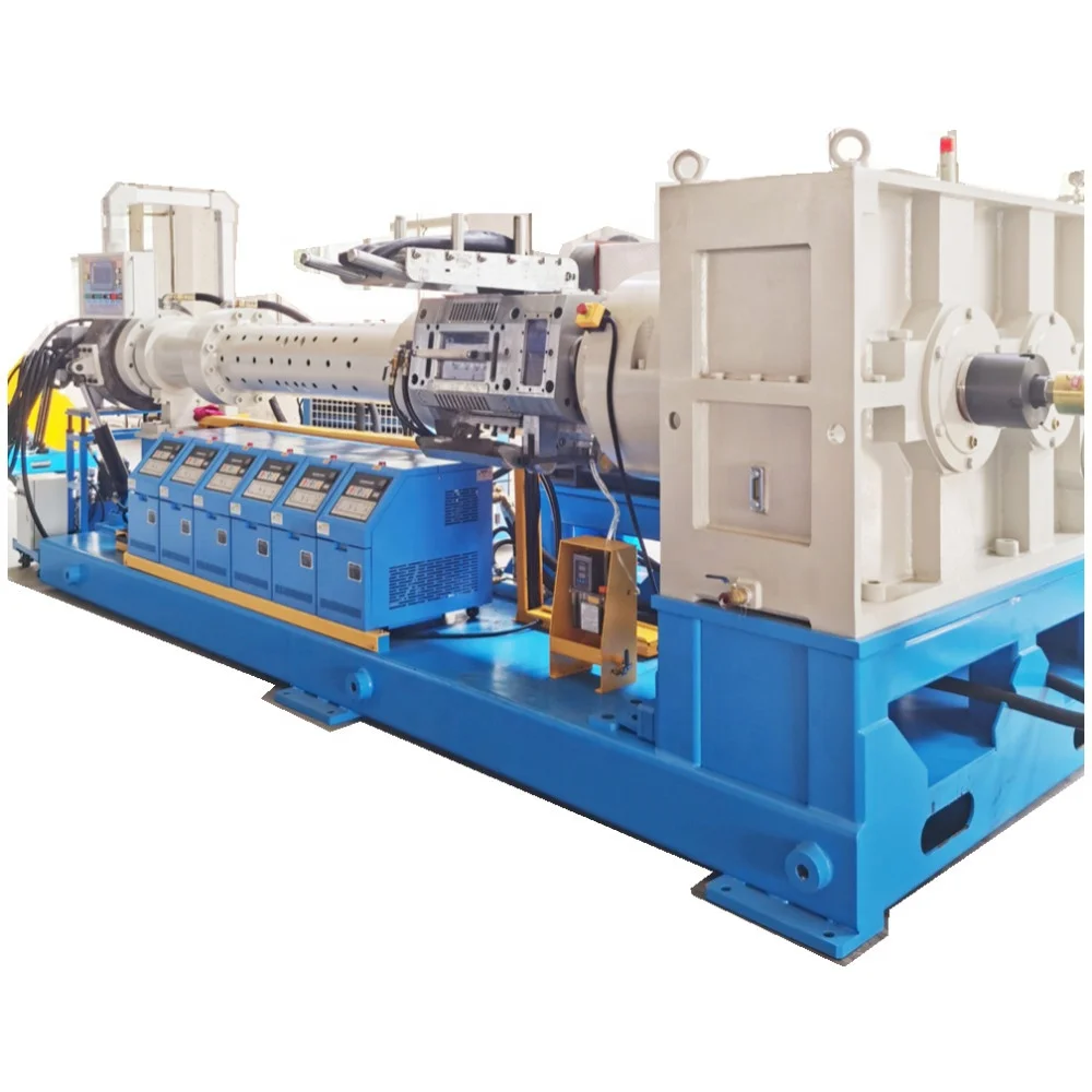 200 мм штырьковый цилиндр холодного питания резиновый экструдер для экструзии резинового листа