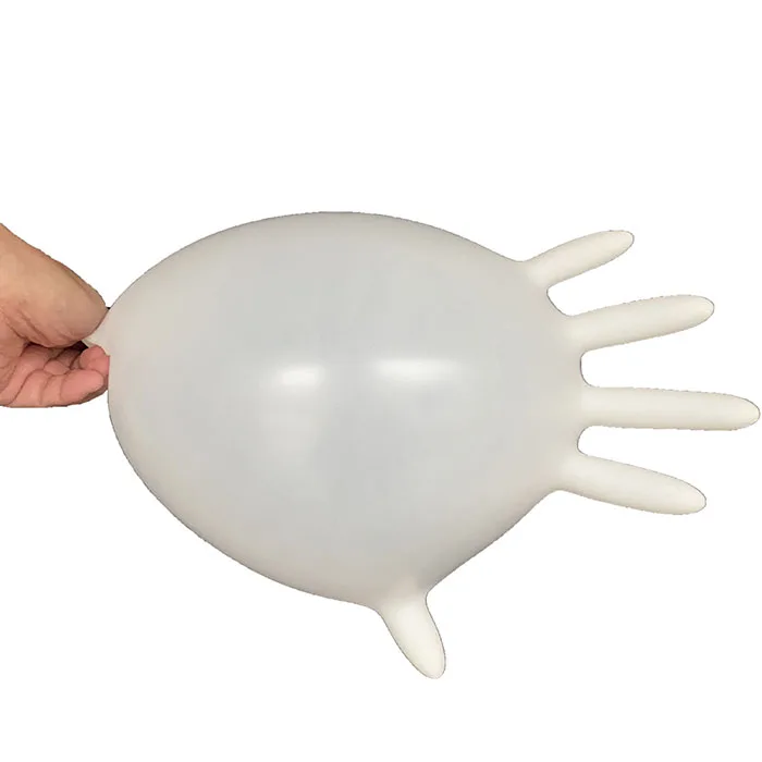 9inch 12inch Blue Beauty Salon /Food/Pharmaceutical Nitrile Gloves